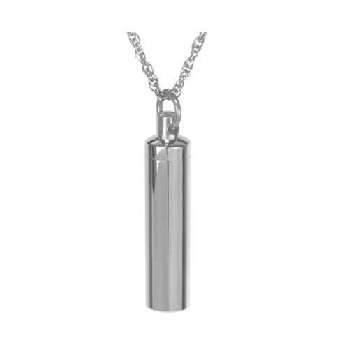 STEEL CYLINDER JEWELRY URN